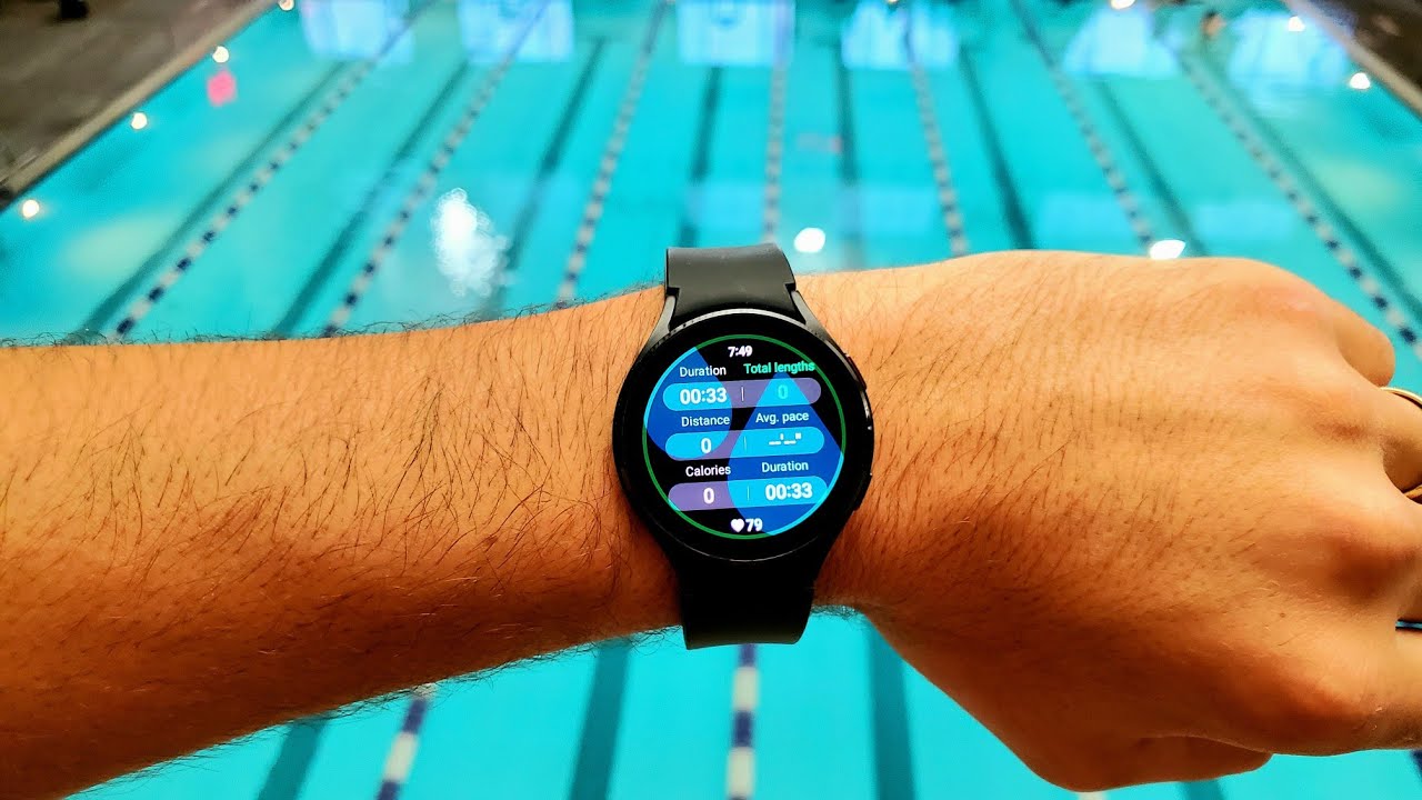 In-depth with the Galaxy Watch 4 - All Swimming (water-related) Workouts