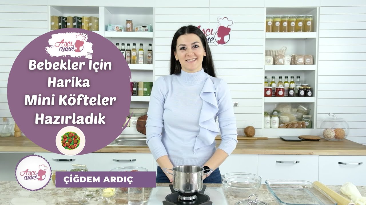 BU KÖFTELERİ KESİNLİKLE DENEMELİSİNİZ! | Bebekler İçin Mini Köfteler | Aşçı Anne #köfte #ekgıda