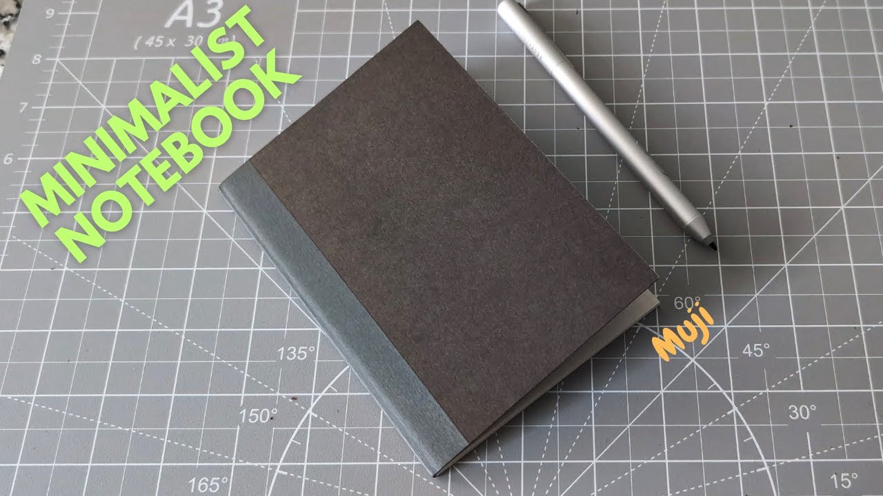 MUJI Notebook - Best Minimalist Notebook?