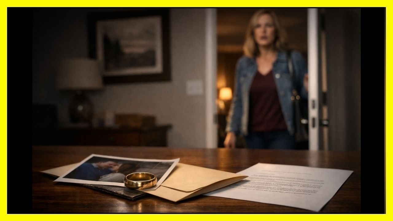 Saí de casa antes dela voltar — só deixei três coisas que mudaram tudo