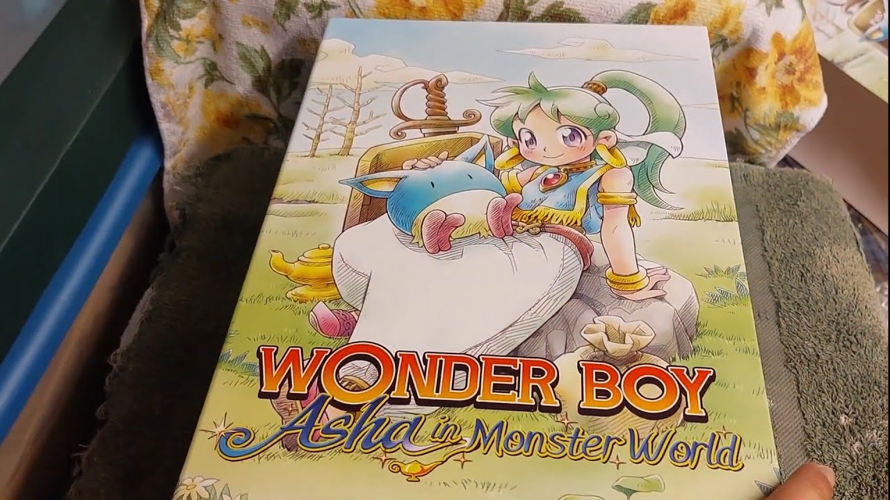 Wonder Boy Asha in Monster World PS4 Collector's Edition Unboxing- Strictly Limited Games