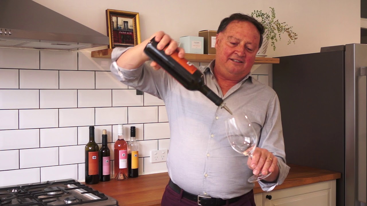 Joe Grilli tastes the 2020 JOSEPH First Run Extra Virgin Olive Oil