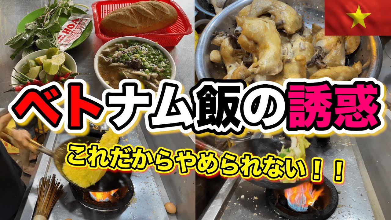 ベトナム飯の誘惑にあなたは勝てるか！？現地からベトナム飯をお届け！That is why i can not help loving and eating Vietnamese local food!