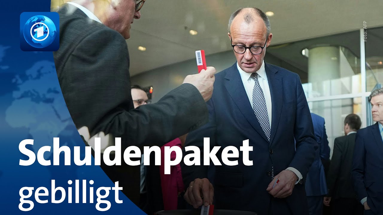 Bundestag billigt Grundgesetz&auml;nderung f&uuml;r Schuldenpaket