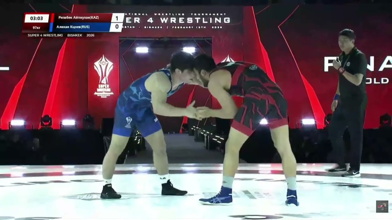 Ризабек Айтмухан выиграл Super Wrestling 4 в Бишкеке