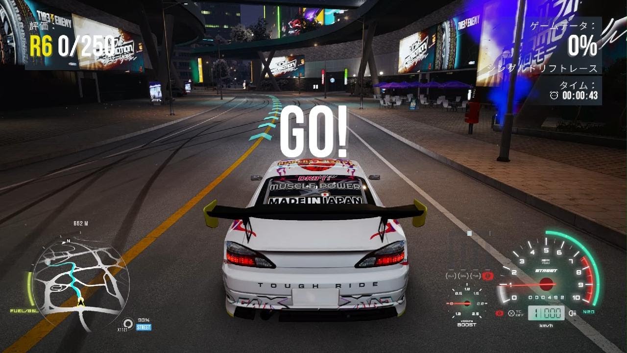 CarX StreetPS5コントローラードリフト何かににてる？