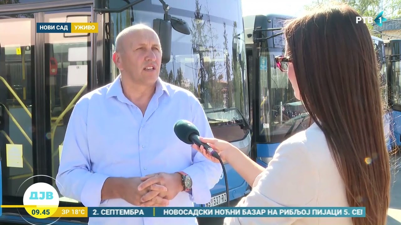 Novi red vožnje za autobuse JGSP Novi Sad