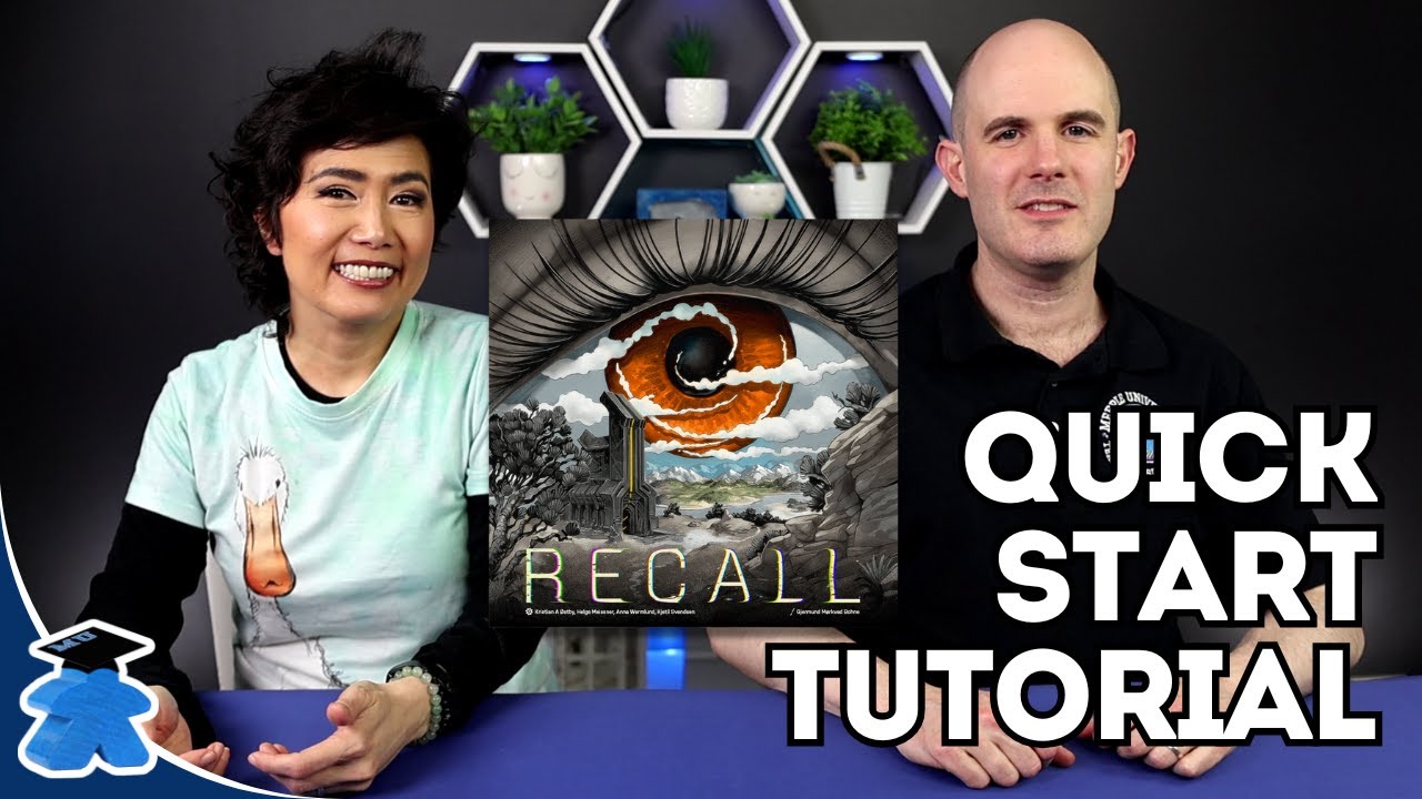 Recall &mdash; начните играть менее чем за 12 минут. Настольная игра: как играть, краткое руководство.