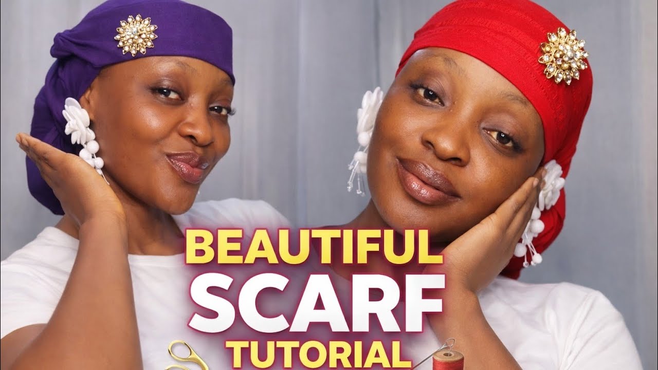 How To Tie a Zara Scarf | Easy Headwrap Tutorial for Beginners
