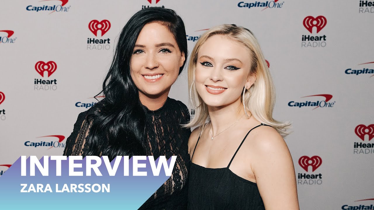Zara Larsson talks about not having a driver's license, and which YouTubers would be in her squad