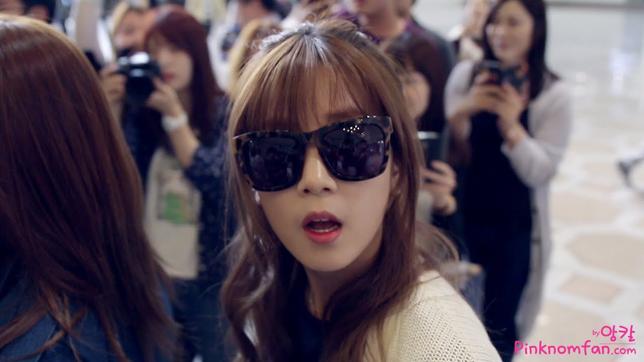 150517 Apink 에이핑크 '귀욤심쿵' 김포공항 출국 직캠 by앙칼