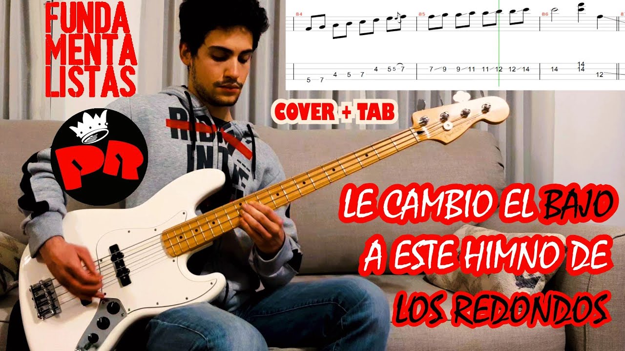 Un Ángel Para Tu Soledad (En Vivo) - Cover Bajo + TAB | Los Fundamentalistas del Aire Acondicionado