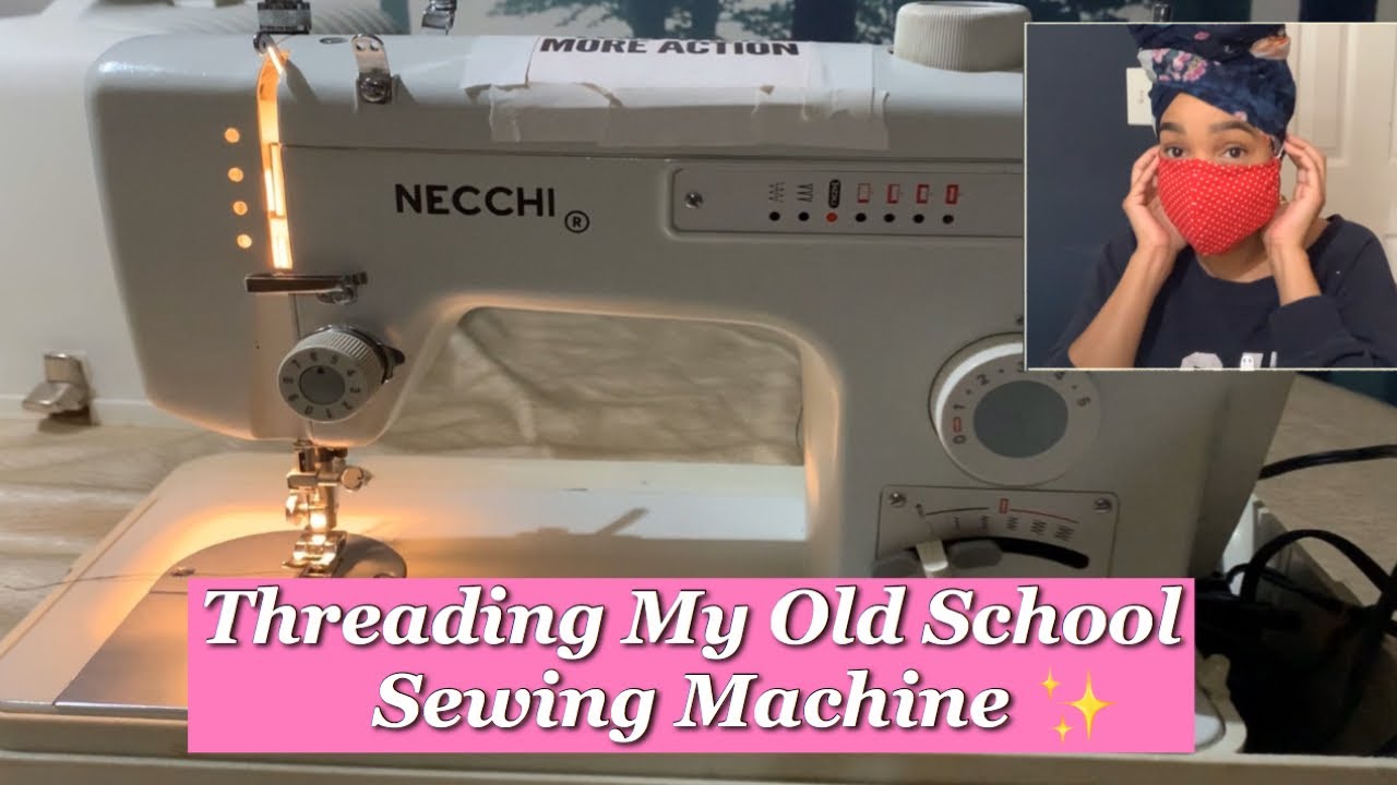 How To Thread a Necchi Mod-538 Sewing Machine