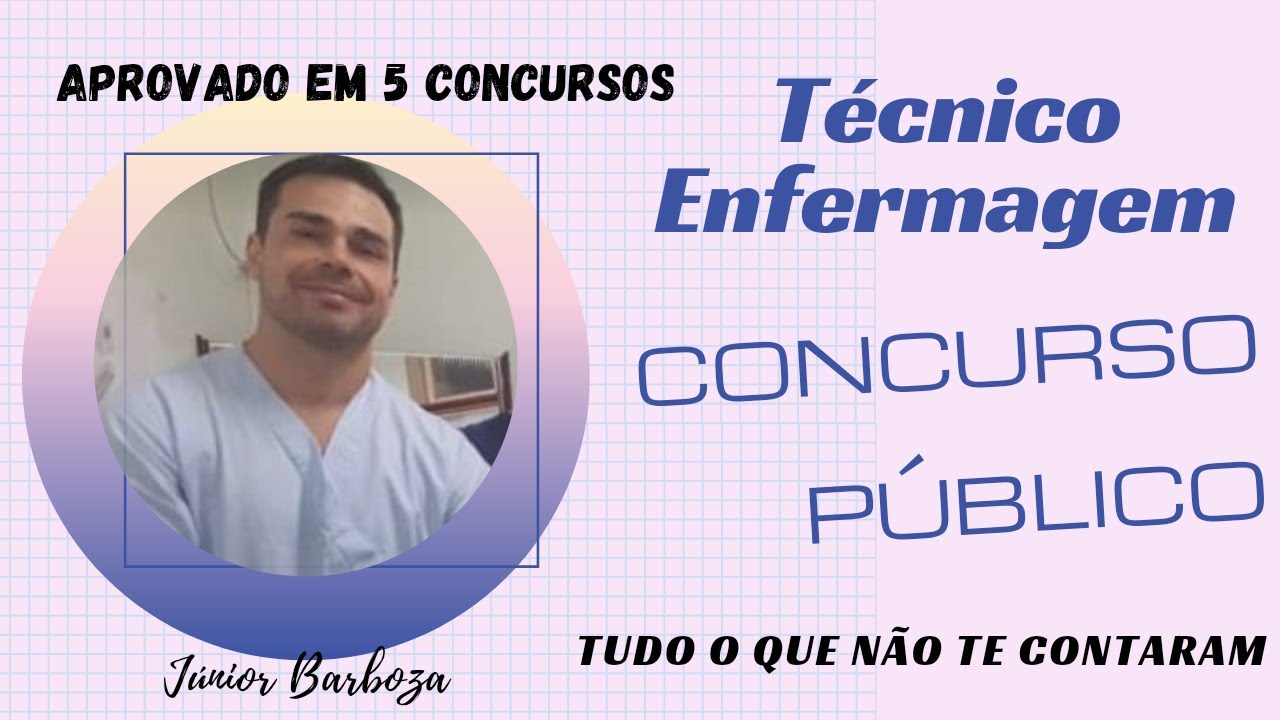 CONCURSO para T&Eacute;CNICO DE ENFERMAGEM 2022