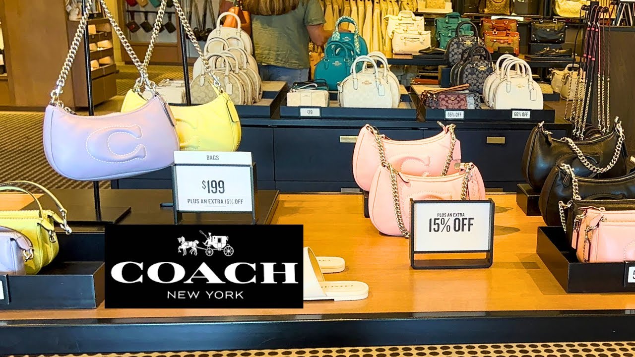 COACH OUTLET HANDBAGS ~SHOP WITH ME