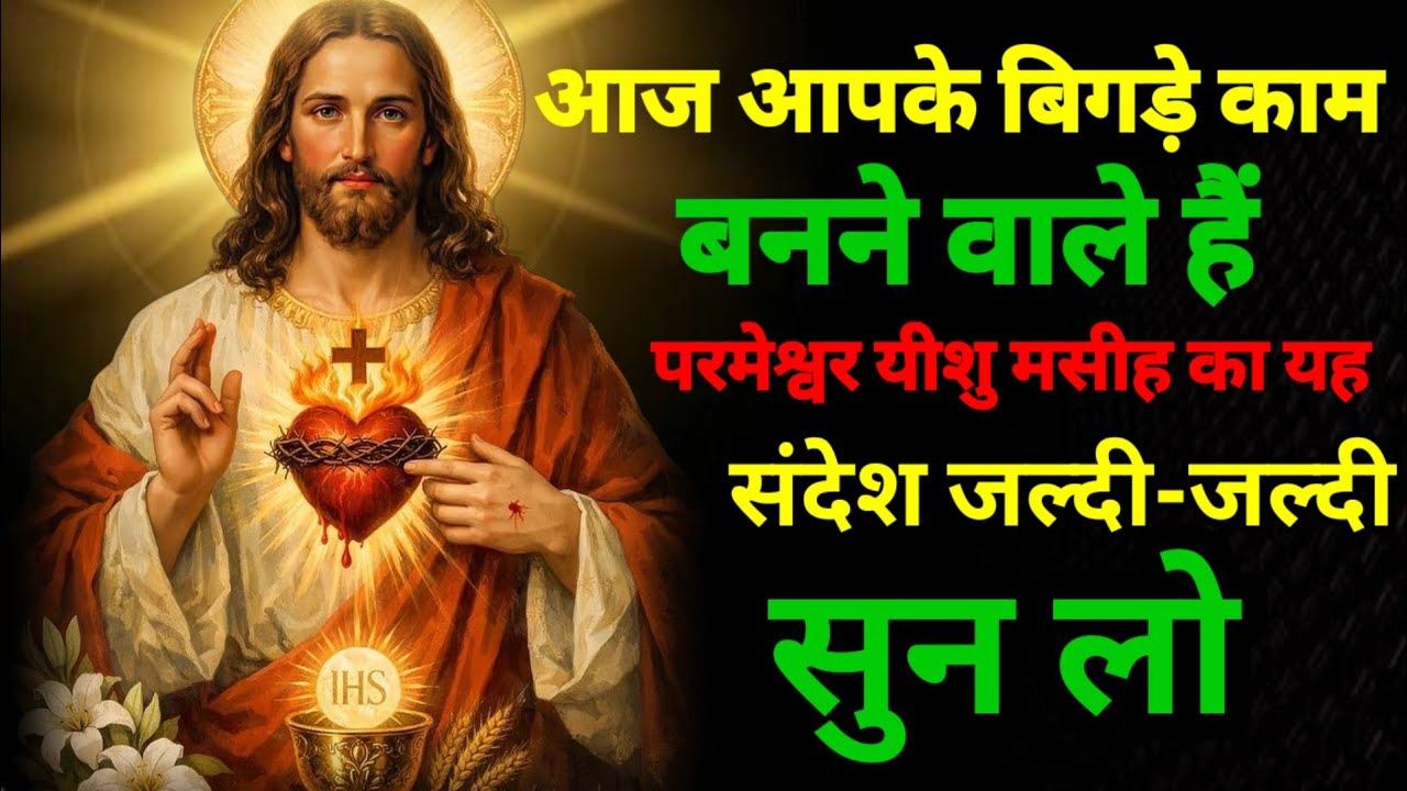 🔵 09 फरवरी शनिवार 2026 का यीशु मसीह का सन्देश |   Universe Message|Jesus Message Today #godmessage​ 