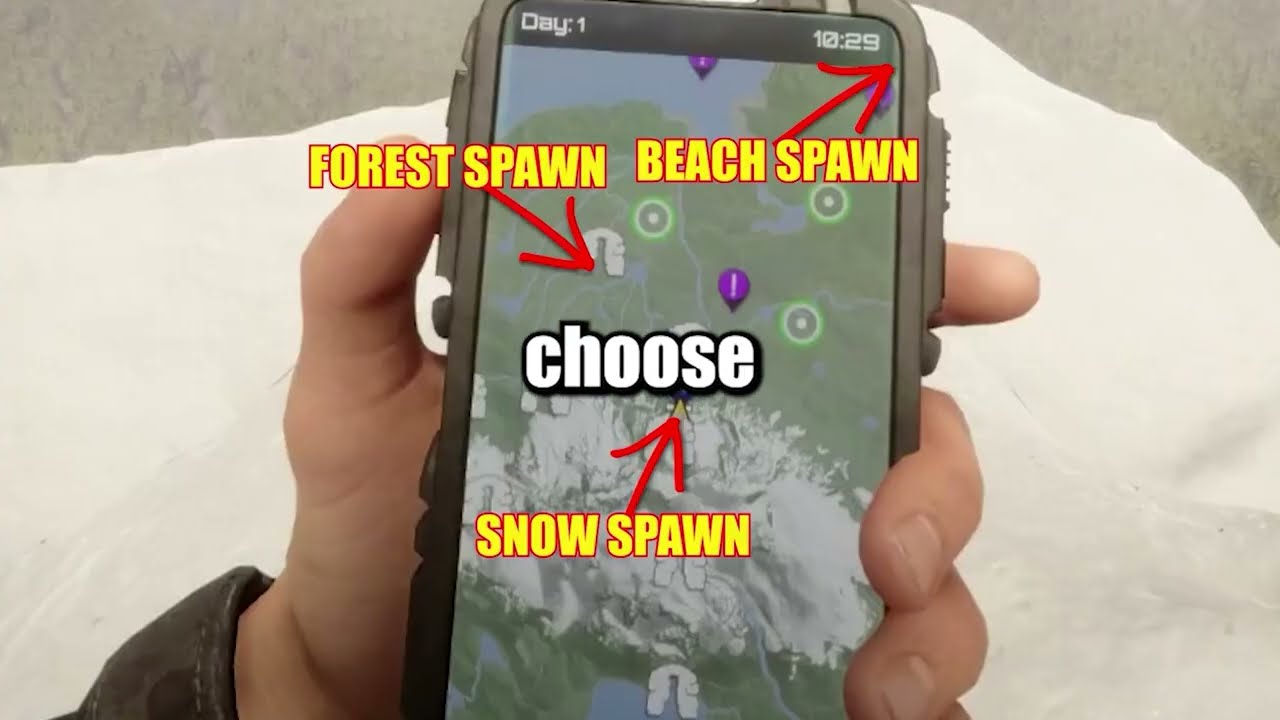 Pick The Best Spawn in Sons of the Forest