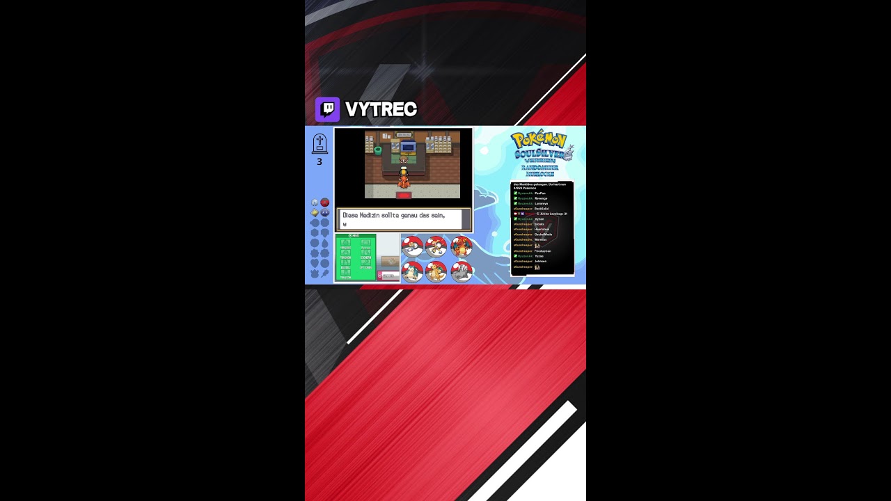 Heute keine Tode bitte | Pokemon SoulSilver Randomizer Nuzlocke | Twitch » Vytrec