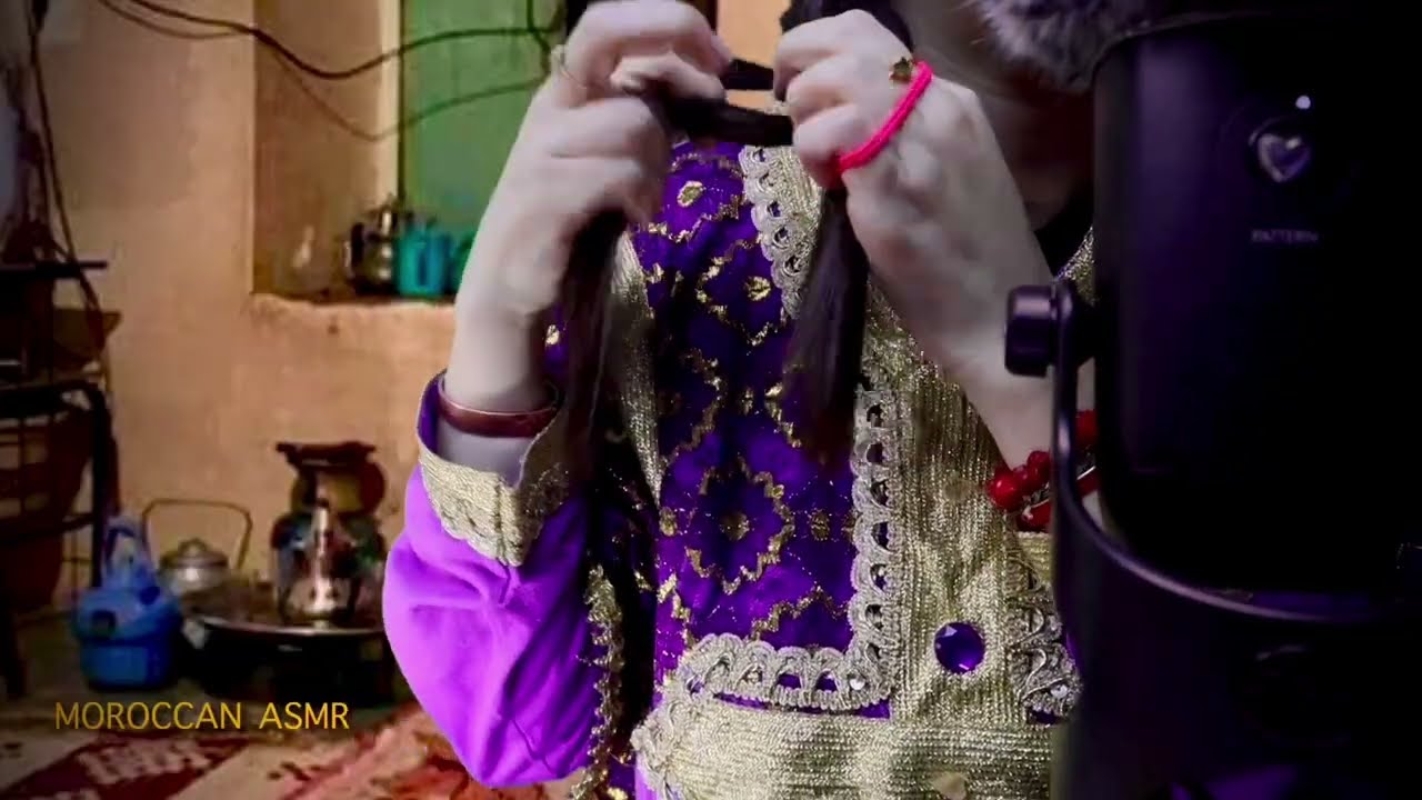 Moroccan ASMR جيتي عند صاحبتك فلعروبية دردشة بنات 💤💆‍♀️