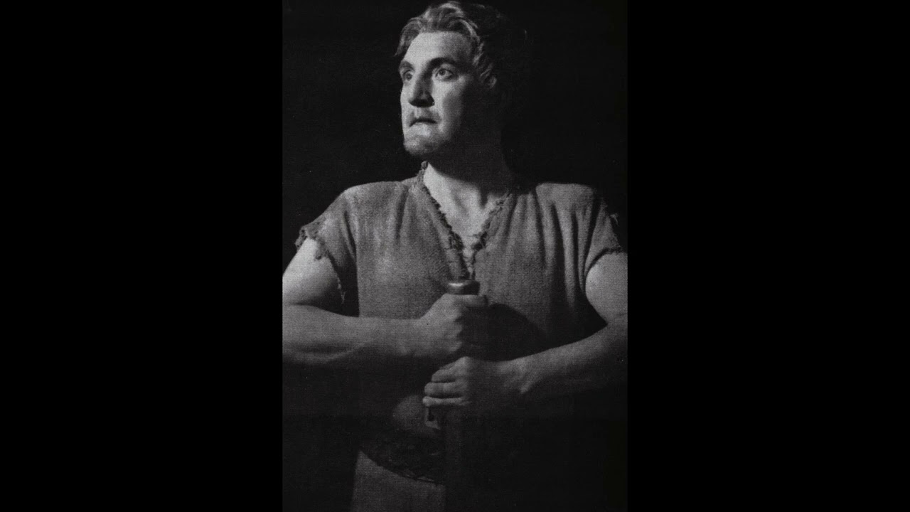 Max Lorenz (1901-1975) sings Wagner