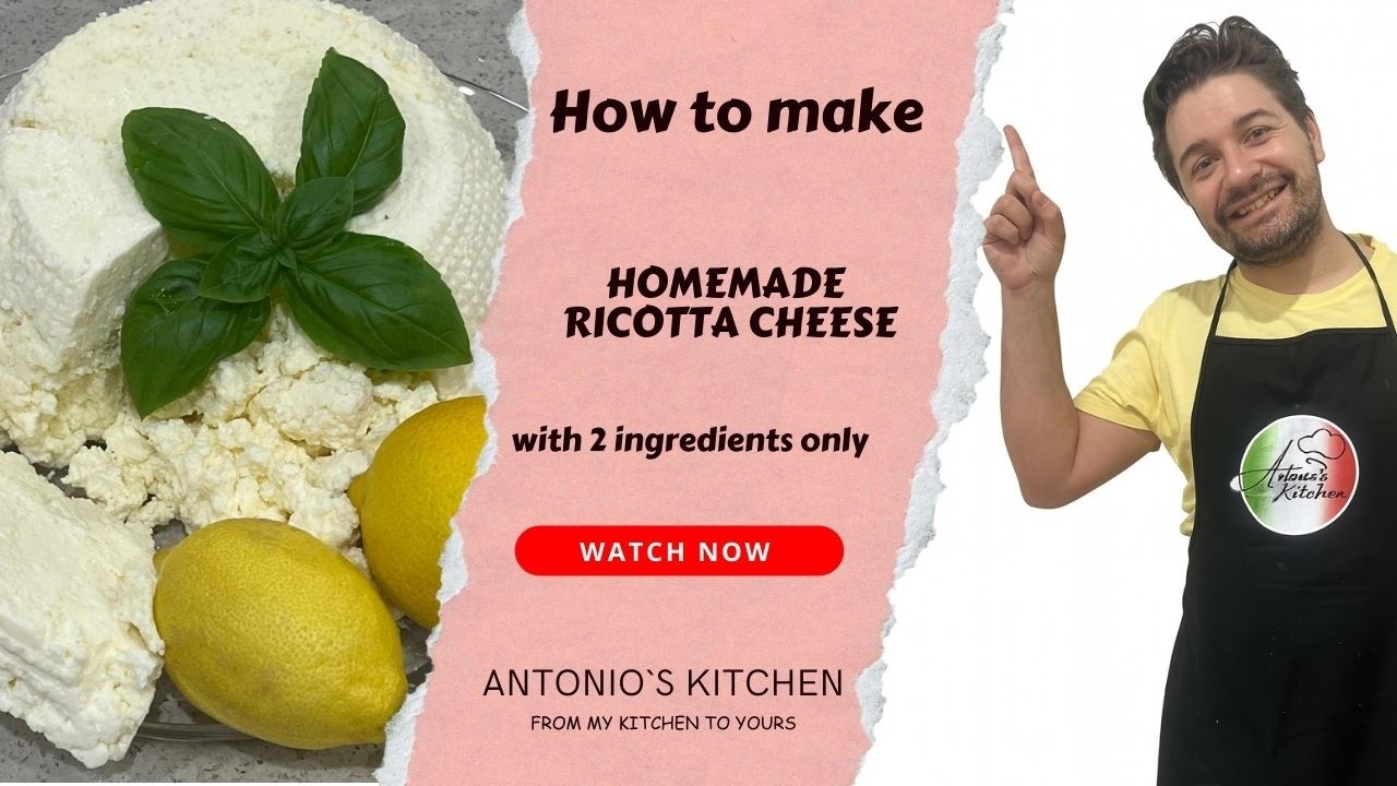2 Ingredients = The Best Ricotta of Your Life