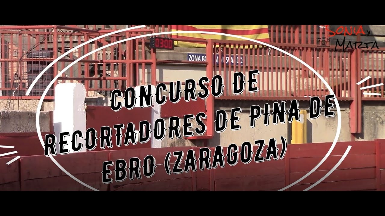 Concurso de Recortadores de Pina de Ebro (Zaragoza) 28/08/2021