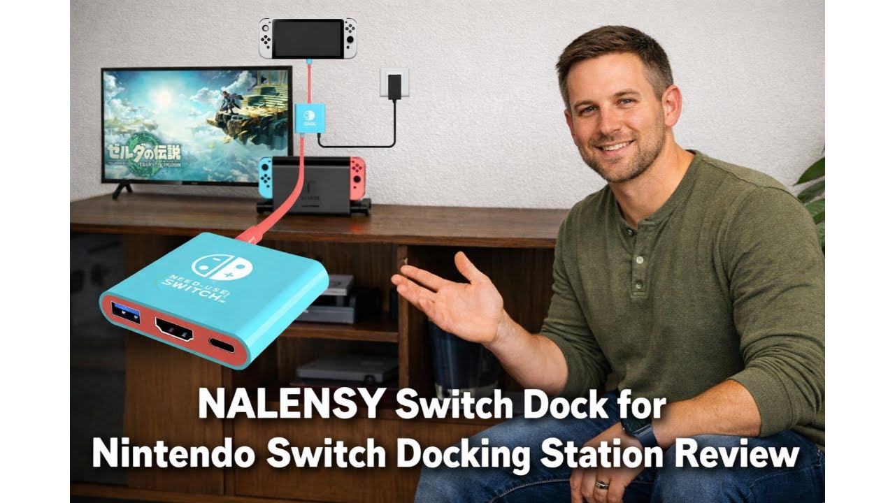 🎮 NALENSY Switch Dock for Nintendo Switch Docking Station Review – Worth It? 🎮