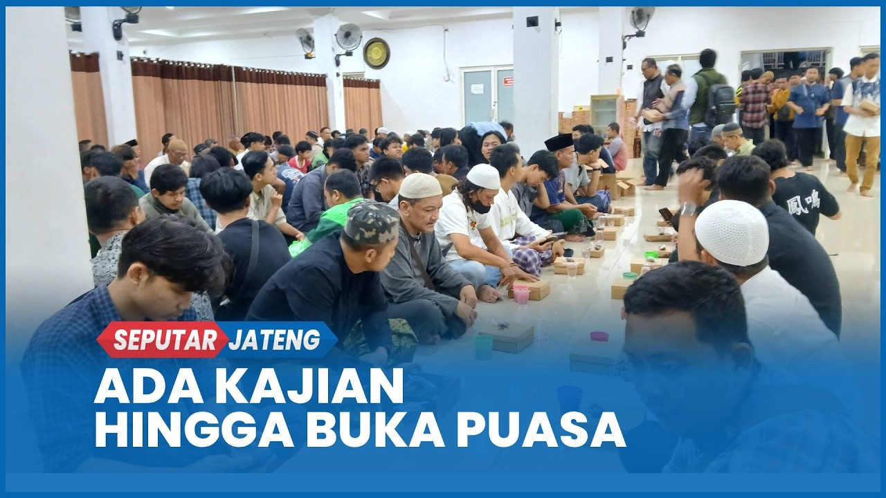Ngabuburit di Masjid Agung Jenderal Besar Soedirman Purwokerto