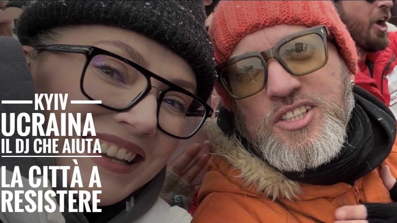 Kyiv. DJ che aiuta la città a resistere al buio #ucraina #russia #guerra @Katya Nesterenko