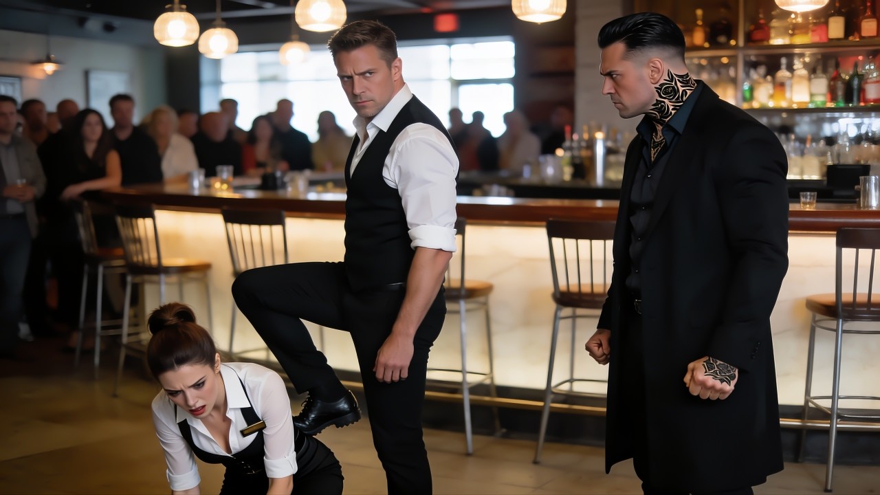 Manager Attacked the New Waitress—Moments Later, the Mafia Boss Turned the Tables