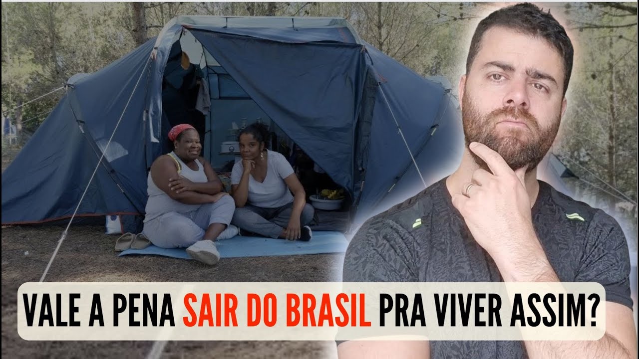 Brasileiros Vivendo em Barracas em Portugal Para Fugir dos Alugueis Altos