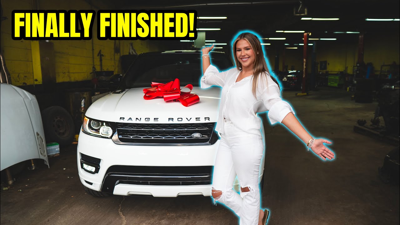 SURPRISING MY GIRLFRIEND WITH A RANGE ROVER SPORT! / COPART REBUILD PT. 2