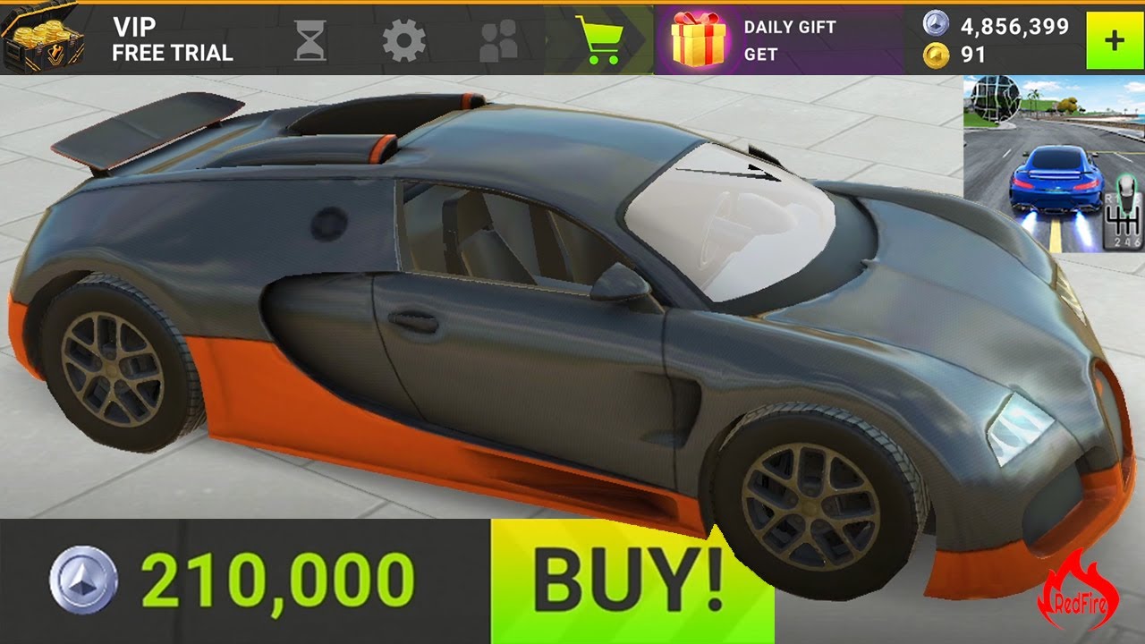 New BUGAT VEIRON Unlocked (Drive for Speed Simulator)