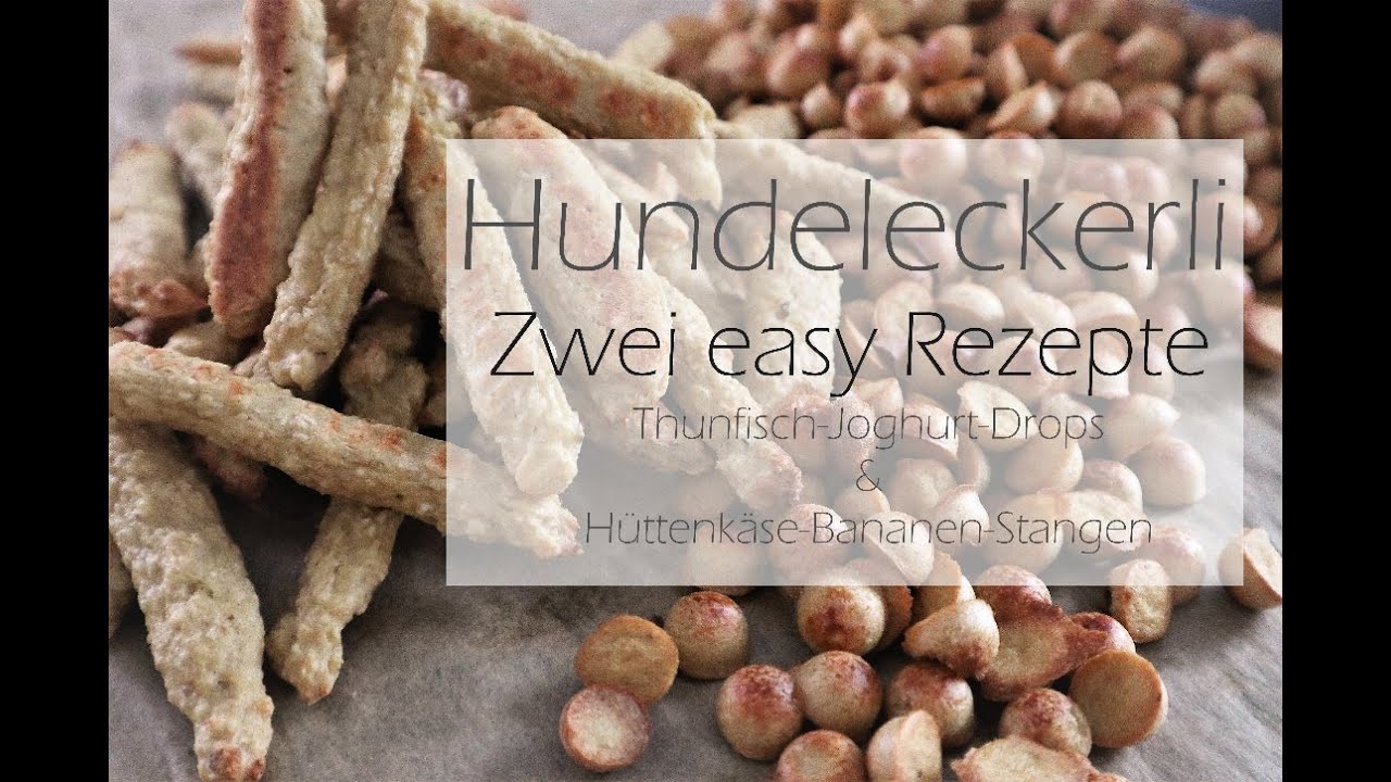 DIY: Hundeleckerli - zwei schnelle, einfache Rezepte