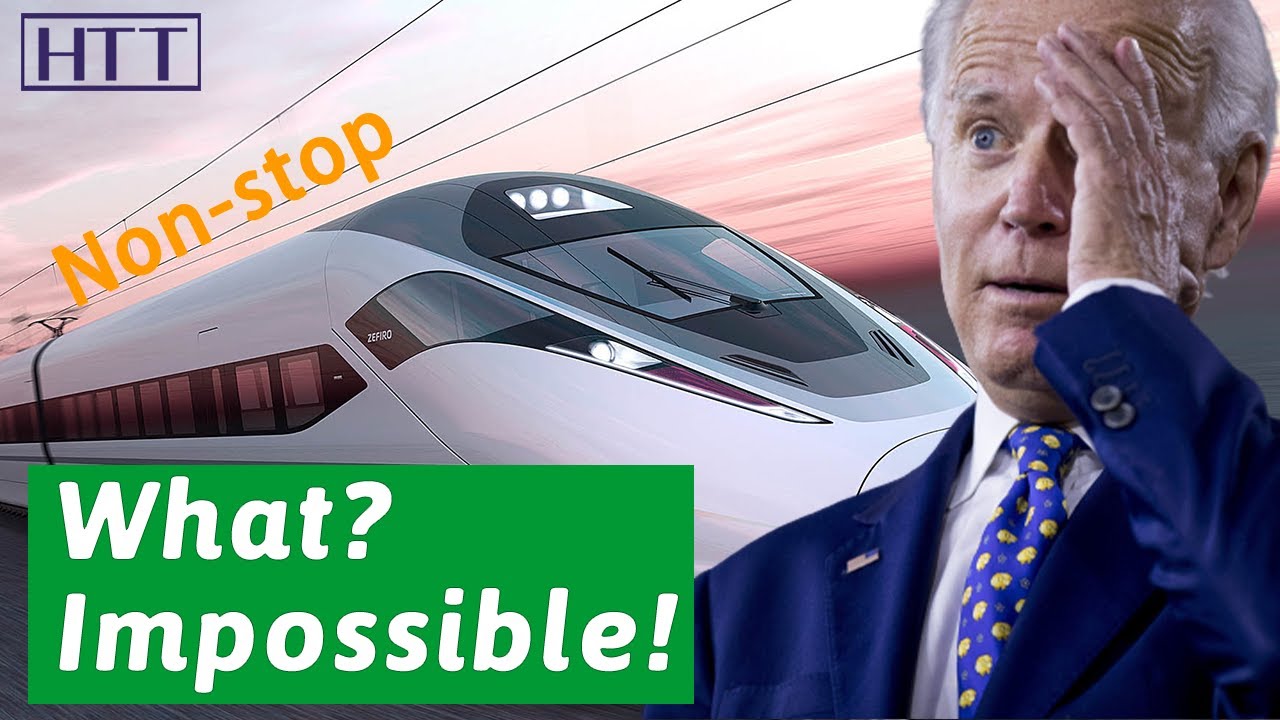 Really? Get on and off the high speed train without stopping at the station?