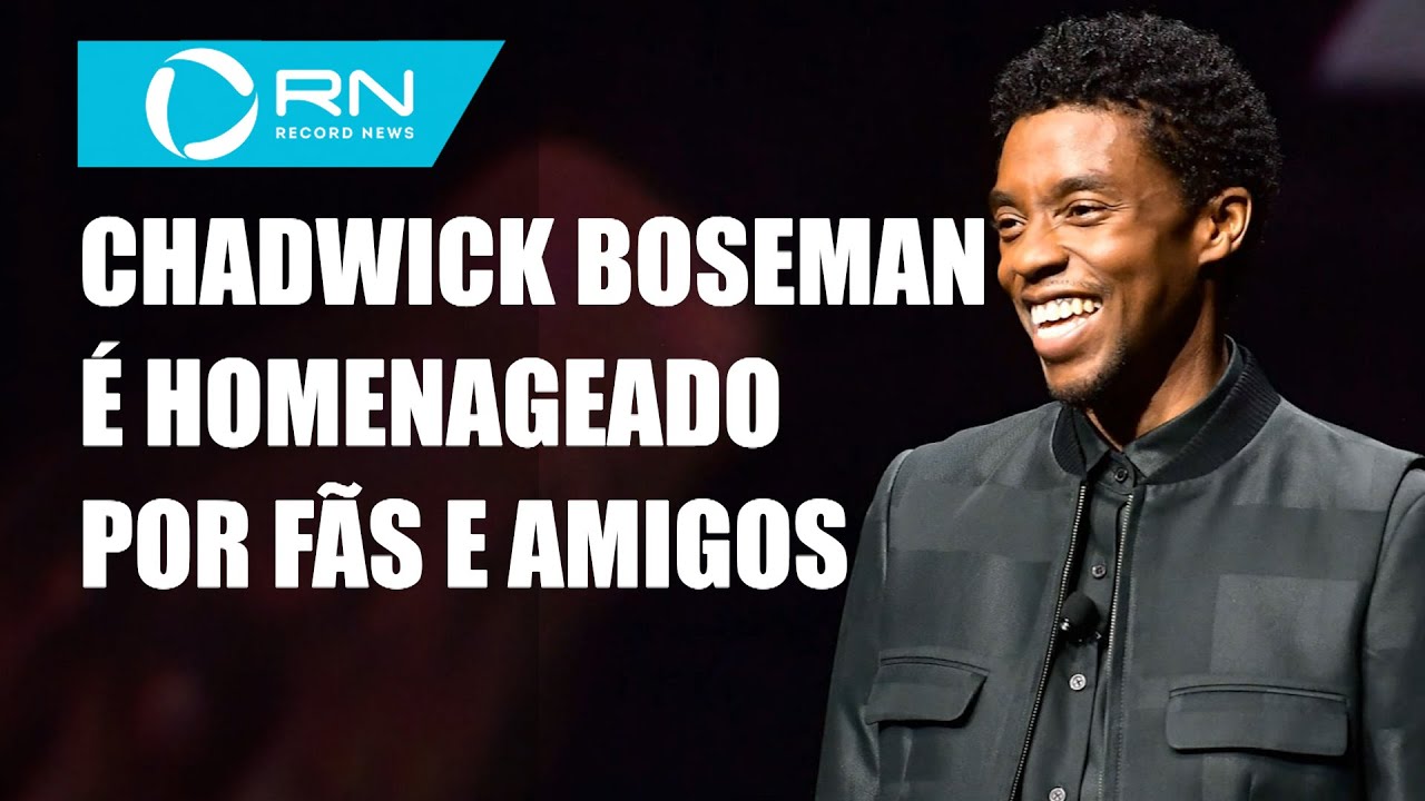Chadwick Boseman é homenageado por fãs e amigos