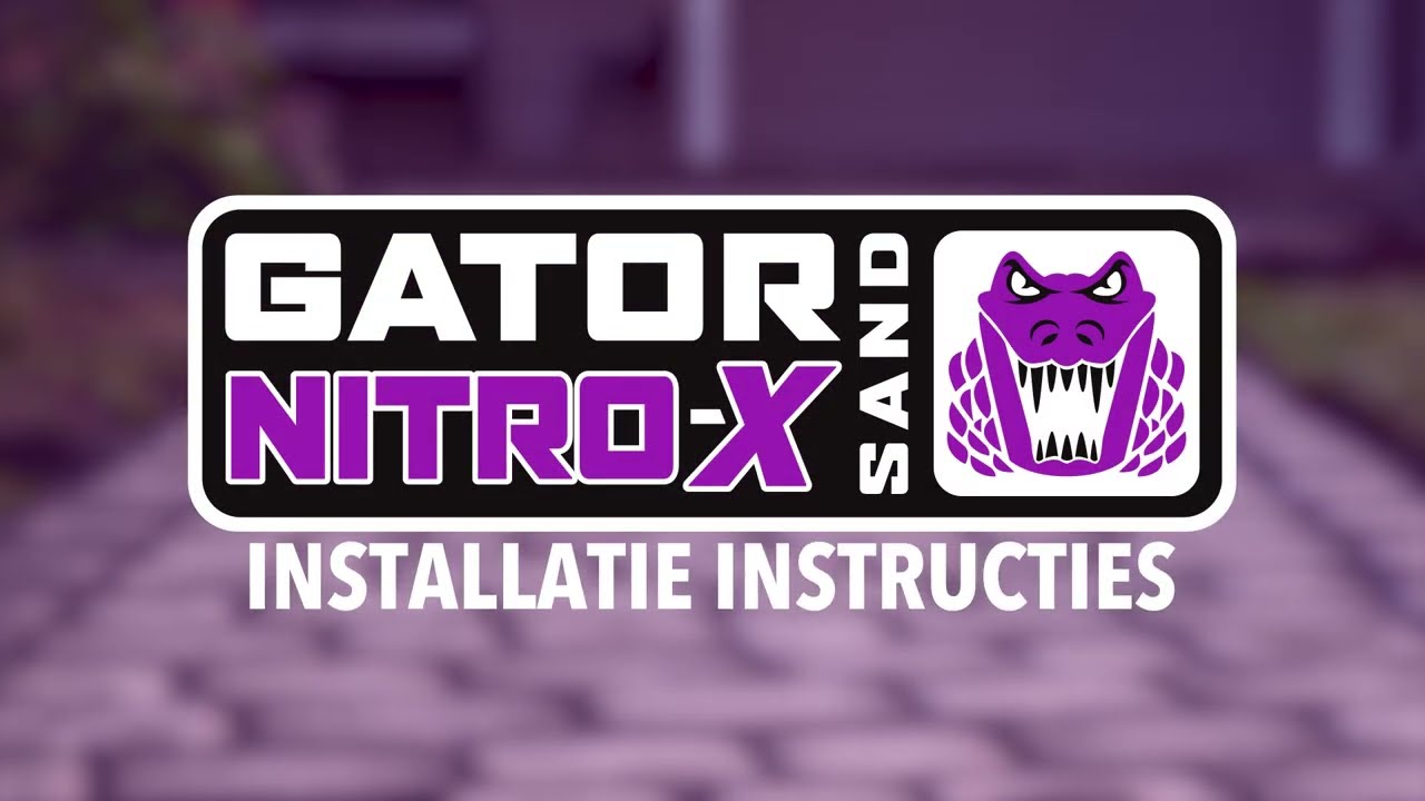 Gator Nitro-X Installation - Dutch