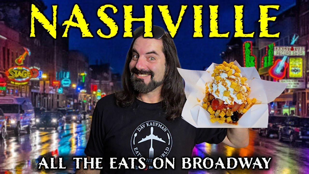 Nashville Broadway Street Food Challenge: от Assembly Hall до хонки-тонков