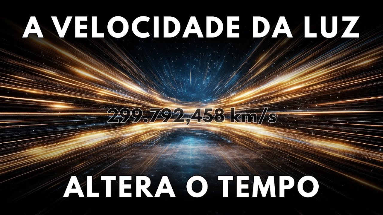 O Que Aconteceria se Pudéssemos VIAJAR na VELOCIDADE da LUZ?