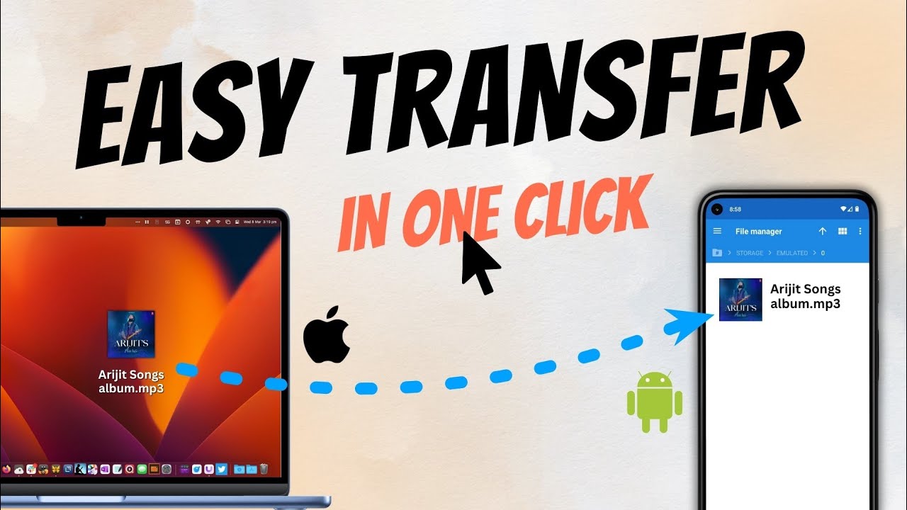 How to Share Files Between Mac and Android | Mac to Android File Transfer