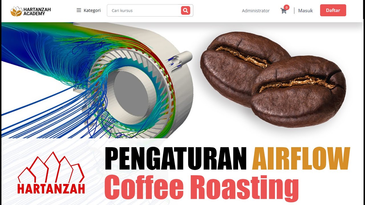 #CoffeeRoaster44  Cara Mengatur Airflow Pada Mesin Coffee Roaster Saat Proses Coffee Roasting