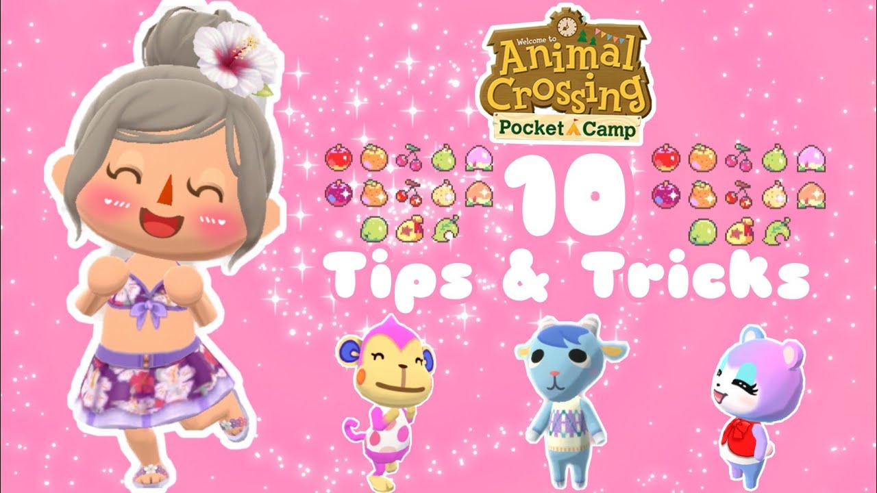 10 Tips And Tricks For Animal Crossing: Pocket Camp 🍒