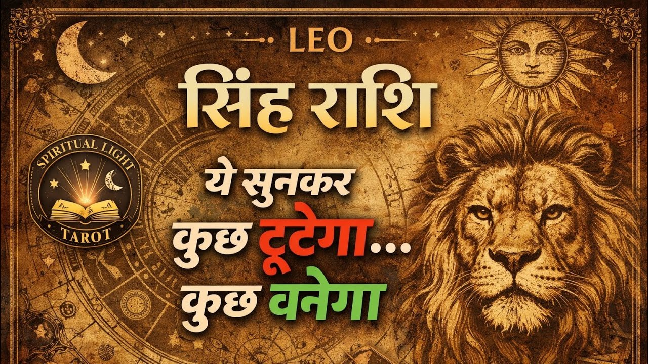 Leo ♌️ ( सिंह राशि ) “ये सुनकर कुछ टूटेगा… कुछ बनेगा”