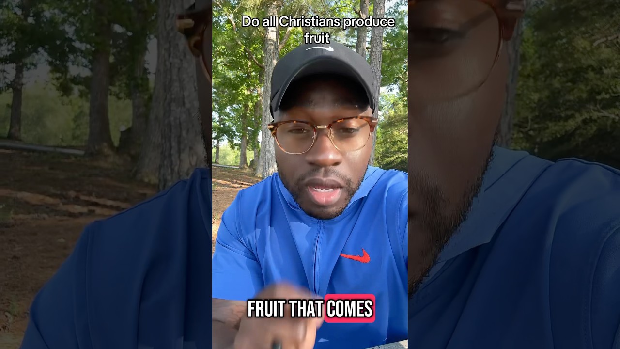 Do all Christians produce fruit? #God #Jesus #HolySpirit #fruitofthespirit #christian #salvation