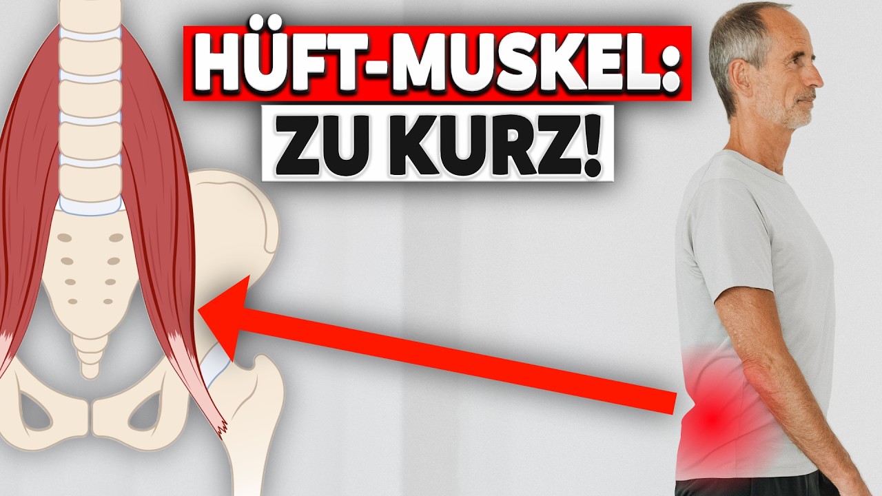 10 Minuten Training um den Hüftbeuger zu stärken