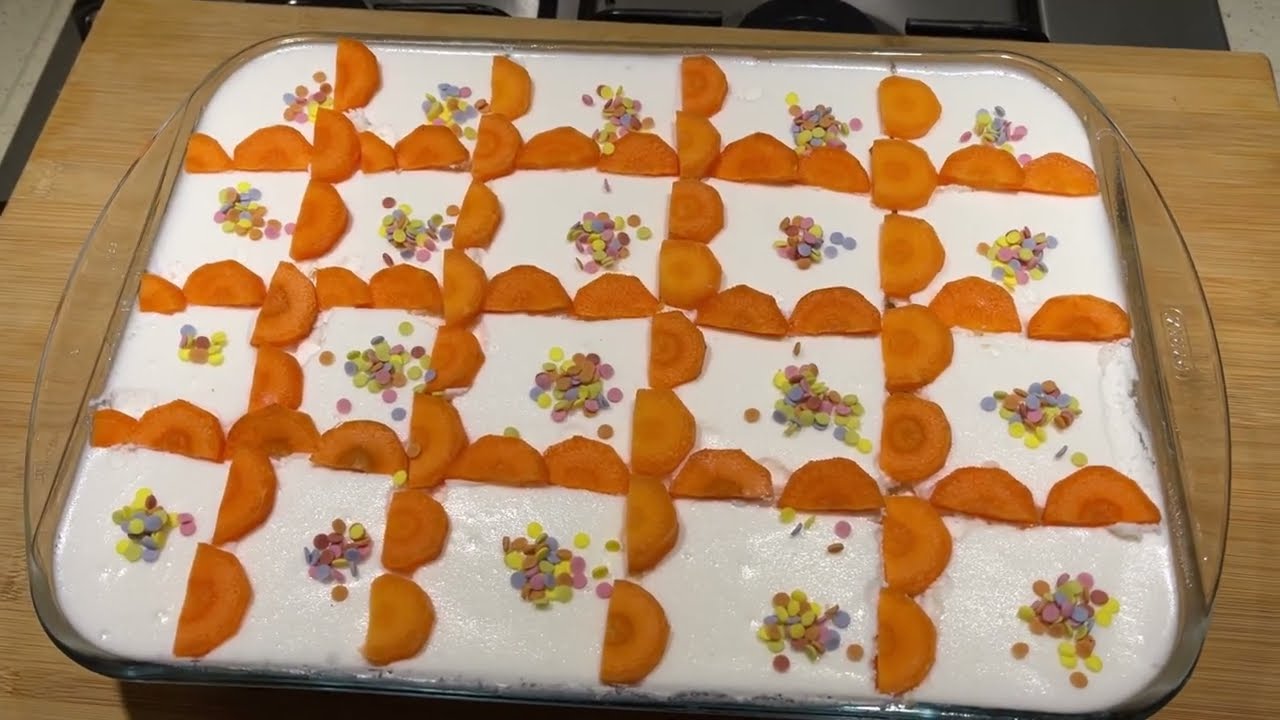 Havuçlu muhteşem pasta