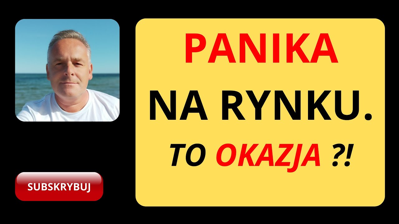 STRACH na rynku! CZY TO OKAZJA ?! Analiza USD, EUR/USD, ZŁOTA i S&P500. #dolar#usd#analiza