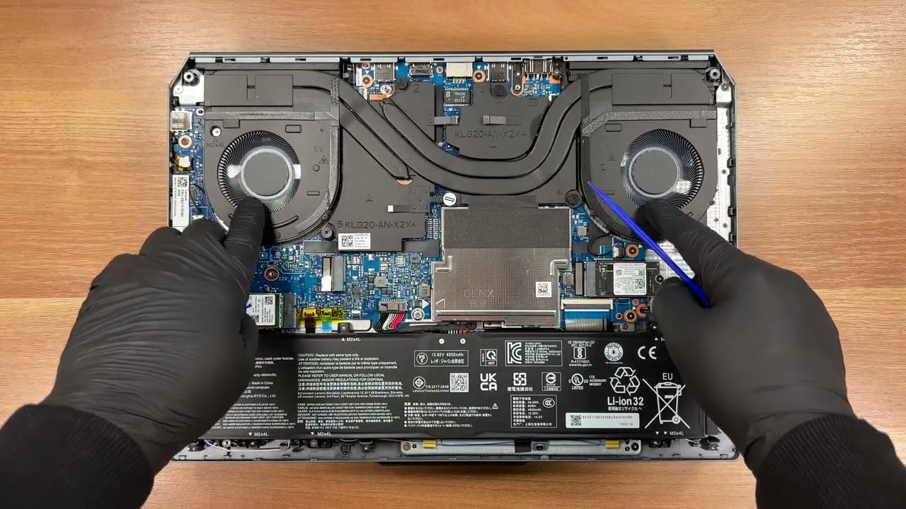 🛠️ How to open Lenovo LOQ 15 (Gen 10, 15AHP10) - disassembly and upgrade options