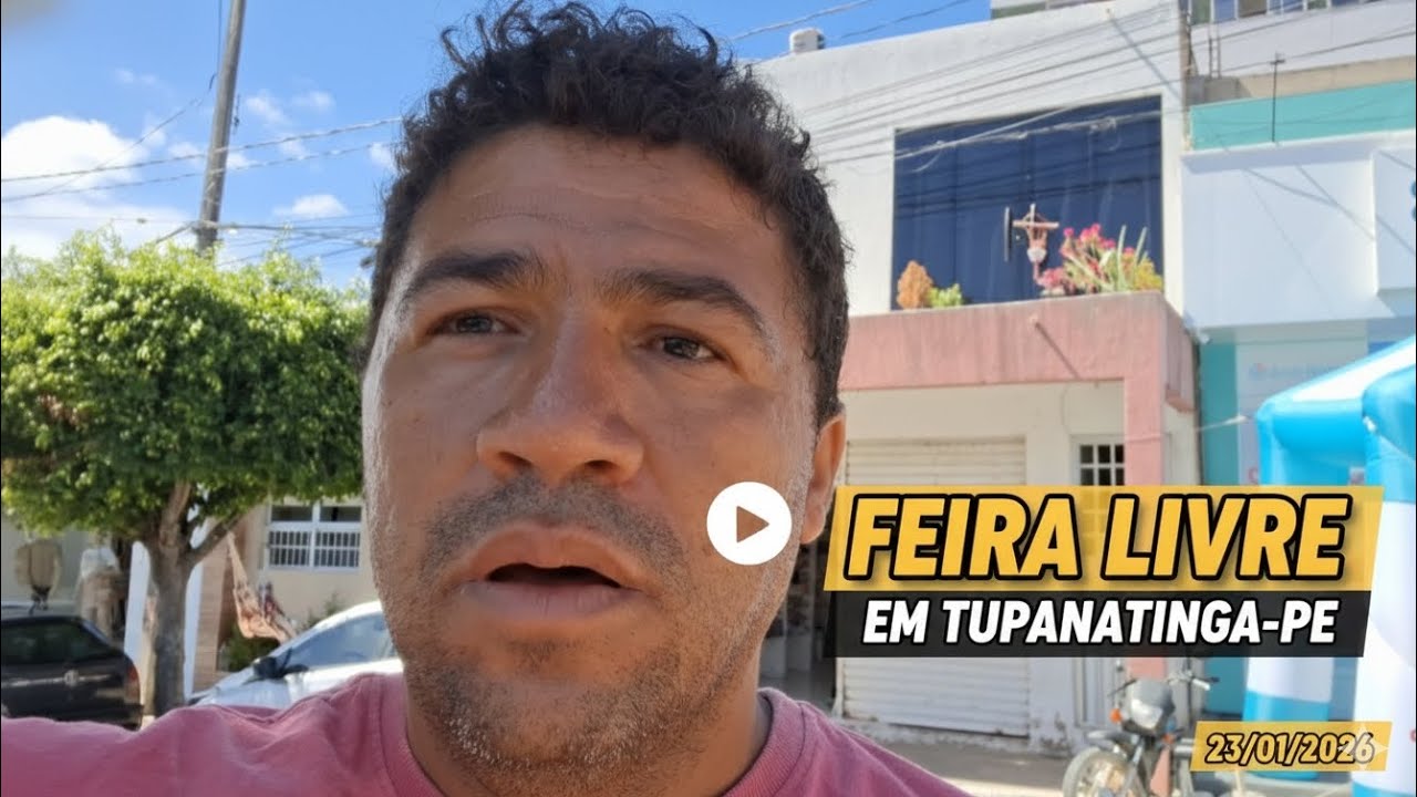 Feira Livre Em Tupanatinga-Pe 23/01/2026 #feira #feiralivre #sexta 