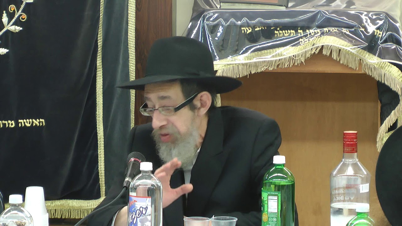 התוועדות י שבט חלק א הרב גורארי שנת תשע